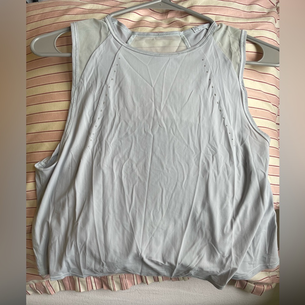 Light Blue Lululemon Tank Top